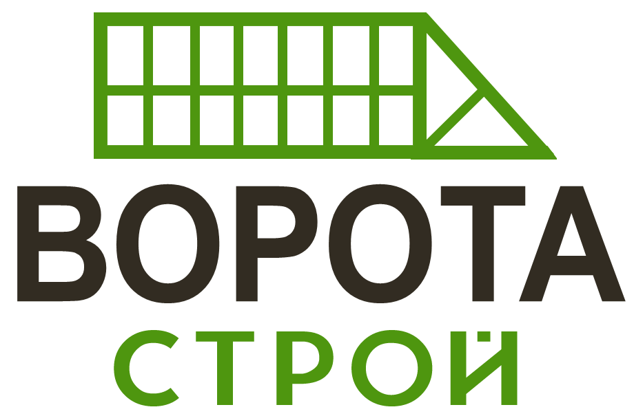 Откатные ворота из профнастила в Ожерелье